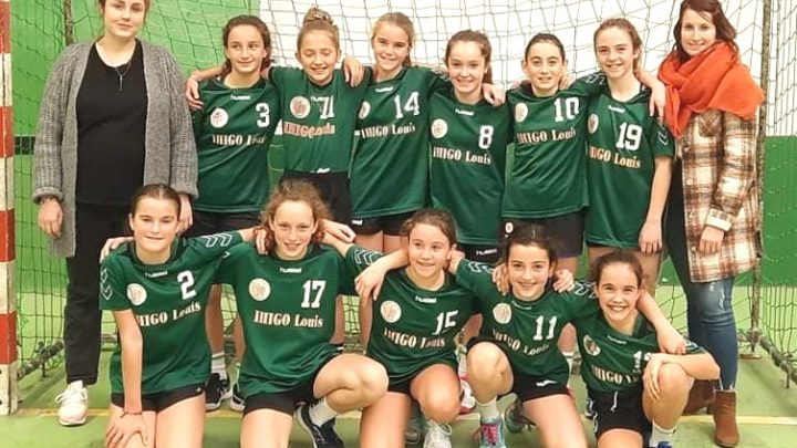 HANDBALL /:L’EQUIPE 1 DES MOINS DE 13 ANS FILLES DU ZIBERO