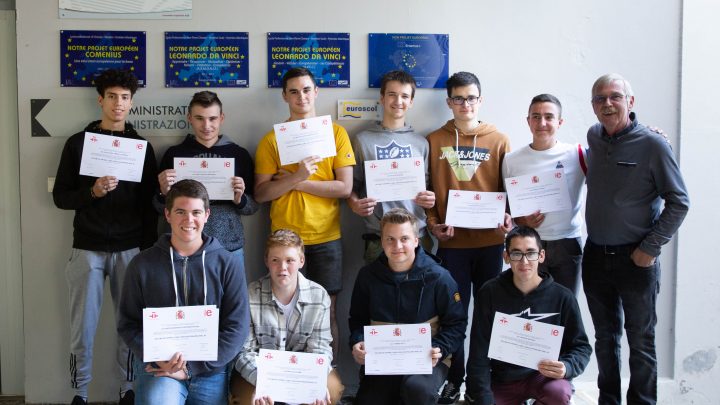 Des élèves à l´honneur