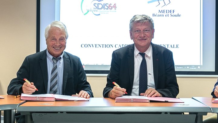 LE SDIS ET LE MEDEF MAIN DANS LA MAIN