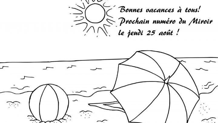 Encart vacances Miroir