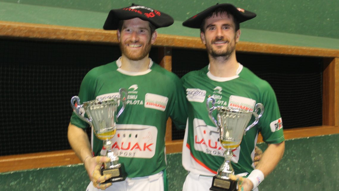 Eñaut et Battitte Txapeldun !