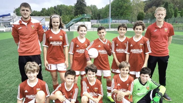 L’équipe des 13 ans du SAM football