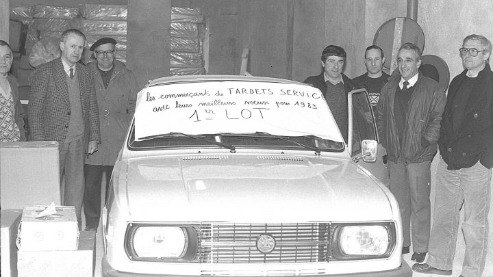 Remise voiture TS de Tardets 1983
