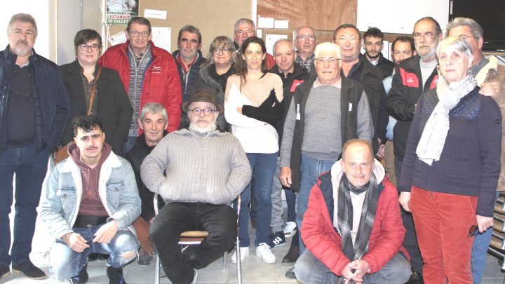 Pétanque : Le repas des licenciés