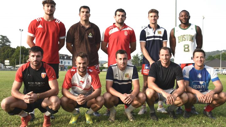 La 3ème ligne du SA. MAULEON RUGBY