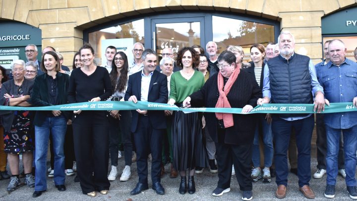 Crédit agricole de Mauléon flambant neuf !