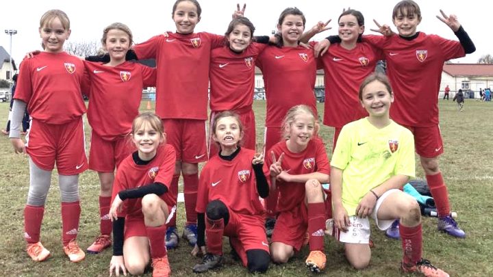 LES 13 ANS FILLES DU SA MAULEON FOOTBALL