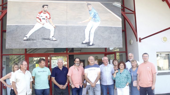 La fresque du trinquet