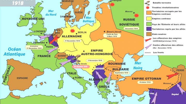 La Première Guerre mondiale en Italie