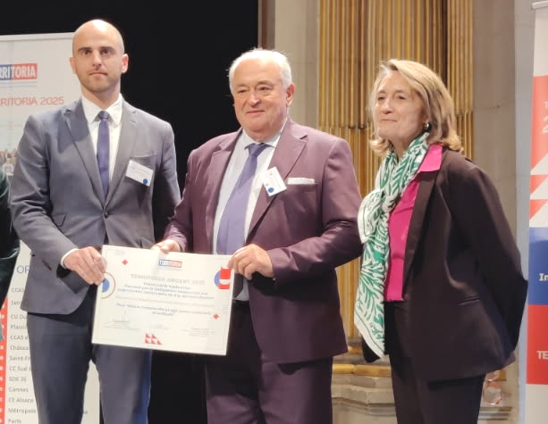 Le Conseil départemental distingué