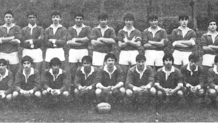 LES CADETS DU SA MAULEON EN MARS 1986