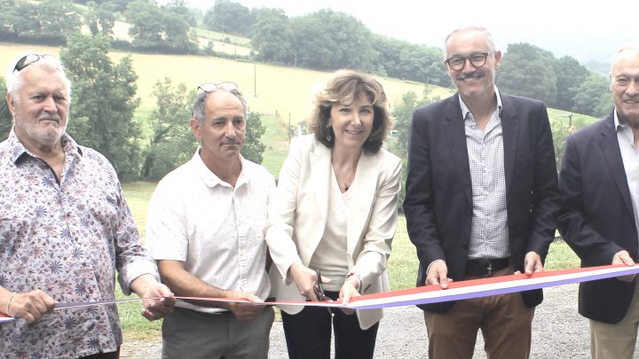 INAUGURATION DES TRAVAUX A MONCAYOLLE
