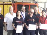 LES SAPEURS POMPIERS SOULETINS MIS A L’HONNEUR